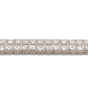 An Art Deco Diamond Bracelet