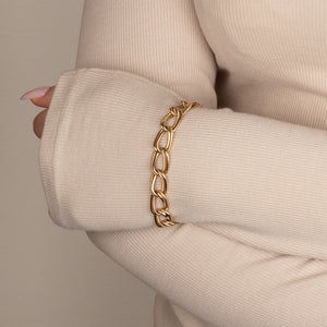 Fancy Open Link Bracelet