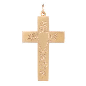 An Antique Gold Cross