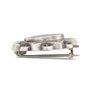 Victorian Silver Star Brooch
