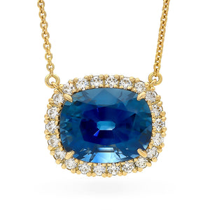 7.29ct Sapphire Pendant