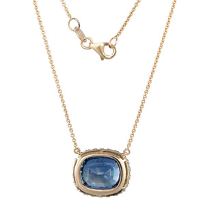 7.29ct Sapphire Pendant
