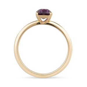 Purplish Pink Sapphire Ring