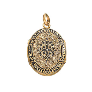 Antique French Enamel Locket