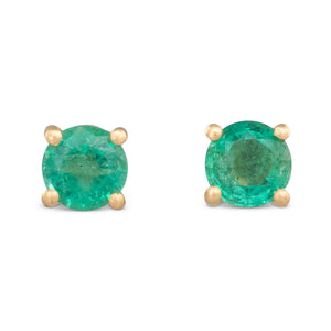 Emerald Stud Earrings