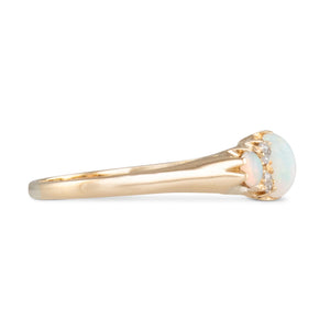 Opal and Diamond Ring