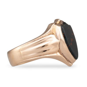 Bloodstone Signet Ring