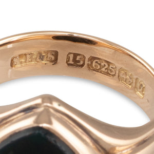 Bloodstone Signet Ring