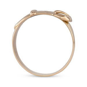 Diamond Buckle Ring