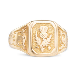Gold Signet Ring