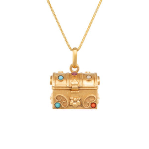 French Treasure Chest Pendant