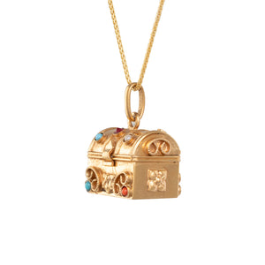 French Treasure Chest Pendant