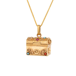 French Treasure Chest Pendant