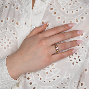 Antique Ruby & Diamond Ring