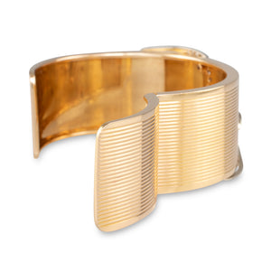 Cuff Bangle with Diamond Accents