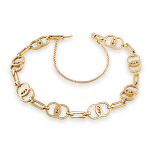 Bracelet with Enamel and Diamonds