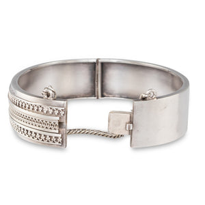 Victorian Silver Bangle
