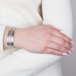 Victorian Silver Bangle