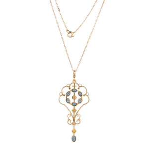 Edwardian Pendant with Pearls