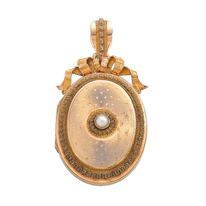 French Gold Locket