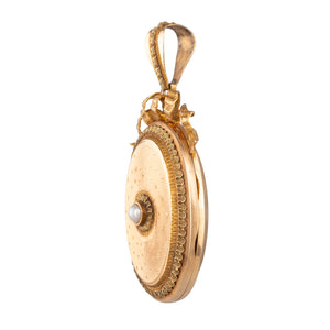 French Gold Locket
