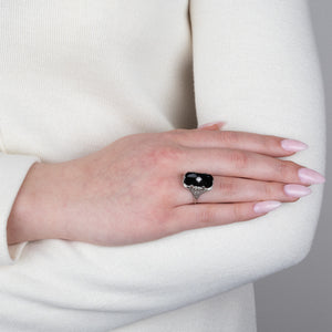 Antique Onyx Ring