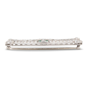 Art Deco Diamond Brooch