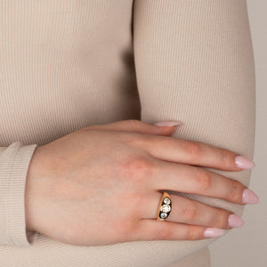 Diamond Gypsy Set Ring