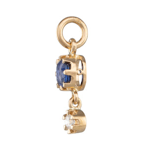 Sapphire and Diamond Pendant