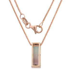 Bi Colour Tourmaline Pendant