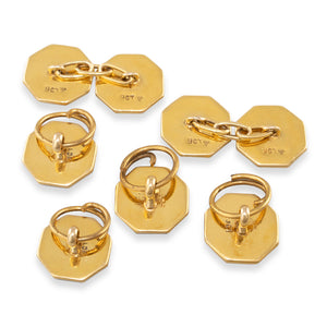 Cufflink and Shirt Stud Set