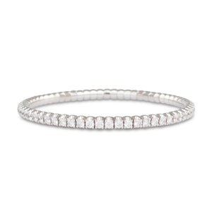 Stretch Diamond Bracelet 4.19ct
