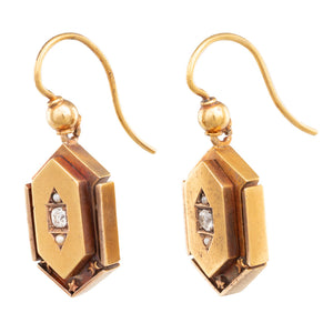 Antique Diamond Earrings