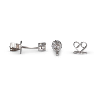 Small Diamond Cluster Studs