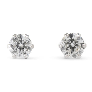 Diamond Studs Totalling 0.20ct WG
