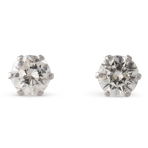 Diamond Studs Totalling 0.40ct WG