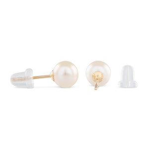 6.5-7mm Round Freshwater Studs
