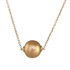 Gold South Sea Pearl Chain