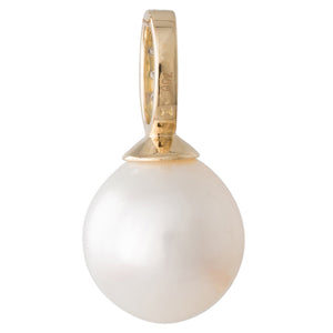 South Sea Pearl & Diamond Pendant