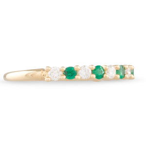 Emerald and Diamond Band