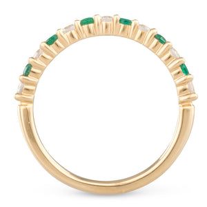 Emerald and Diamond Band