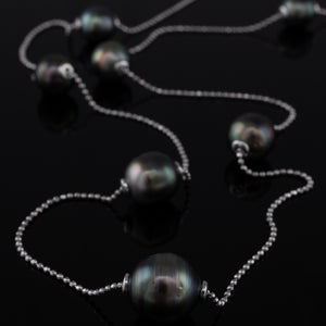 Opera Scattered Tahitian Necklace