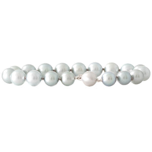 Silver Tahitian Pearl Bracelet