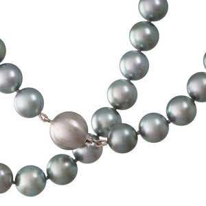 Strand 9-10mm Silver Grey Tahitian