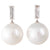 South Sea Pearl & Diamond Earrings