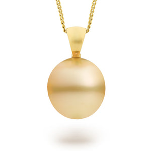 Gold South Sea Pearl Pendant