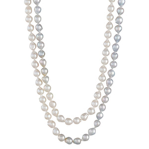 Opera Shaded Grey & White Akoya