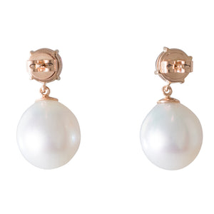 Rhodolite Garnet & Pearl Earrings