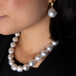 Baroque Silver South Sea Strand