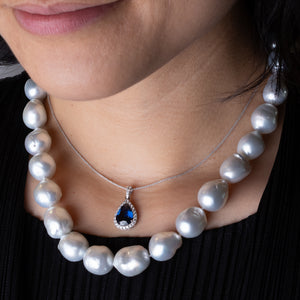 Baroque Silver South Sea Strand